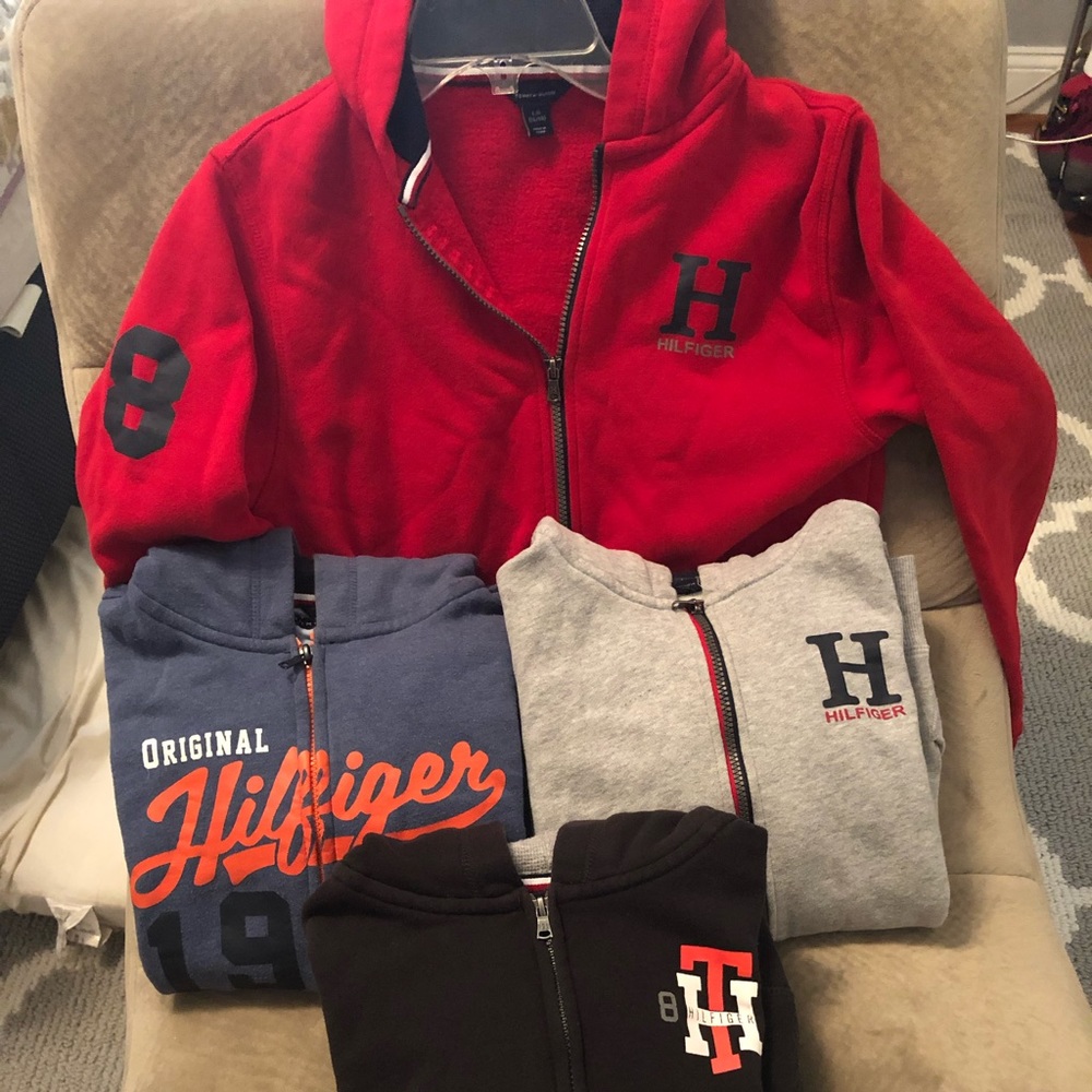 Tommy Hilfiger hoodies 4pieces  pre owned